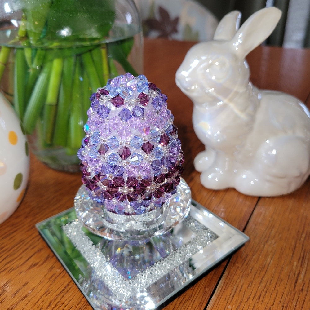 "Faberge" style Swarovski Egg
